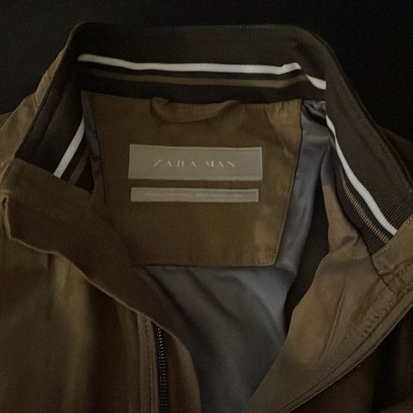 Zara suede bomber jacket - Picture 4 of 6